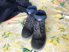 Scarpe scarponcino bimbo Timberland originali invernali blu n.28 con lacci