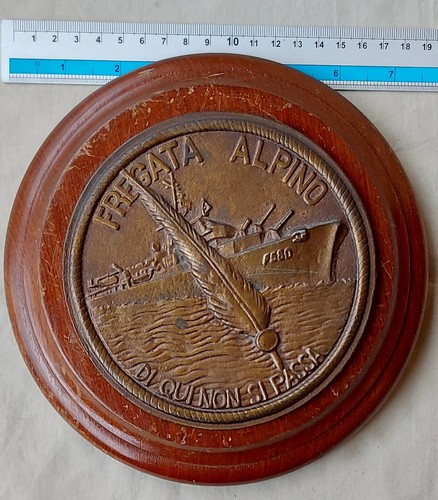 Crest con stemma marina - stemma,
