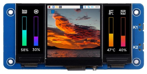Waveshare triple ips display - triple,