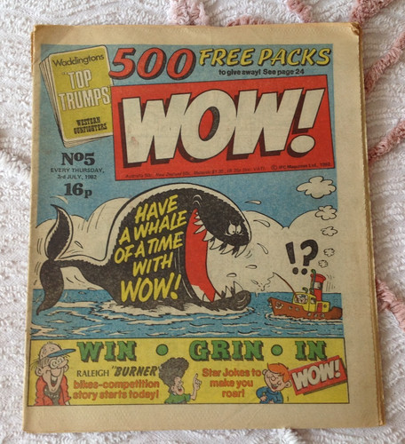 Wow 1982 comic free - 1982, uk