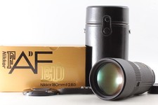 【Quasi inutilizzato】 Obiettivo Nikon F AF ED Nikkor 180mm F2.8 D dal Giappone