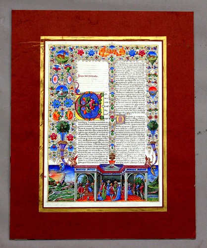 Bibbia borso este - di, d'este