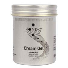 Cream Gel Rondo in Barattolo di Metallo Gel per Capelli per Modellismo Forniture Parrucchiere
