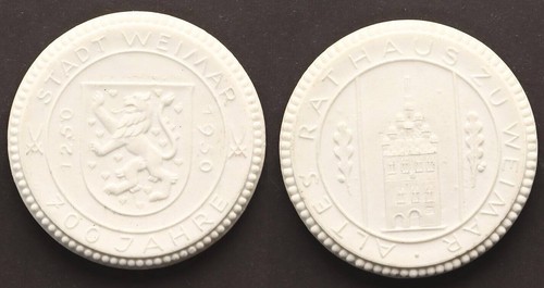 Medaglia porcellana 700 - in,