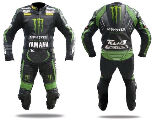 Tuta pelle yamaha moto - in,