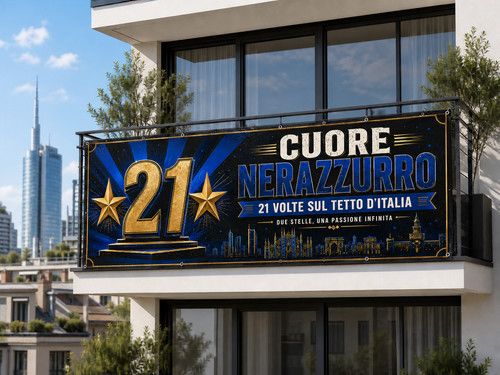 Striscione inter celebrativo - striscione,