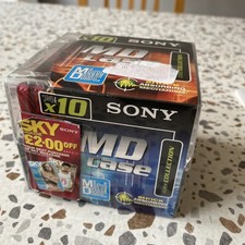 10 mini dischi Sony 74 minuti nuovi e sigillati