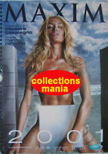 Calendar sexy-ELENOIRE CASALEGNO- Calendario MAXIM 2001