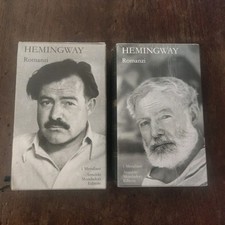 HEMINGWAY - ROMANZI - 2 VOLUMI - MERIDIANI MONDADORI EDITORIALE - NUOVI/C. NUOVI
