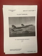 Manuale Pilotaggio  Dash-1 TF-104 GM - Aeronautica Militare -