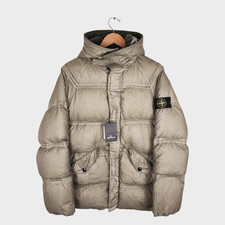 Giubbotto piumino d'oca oro