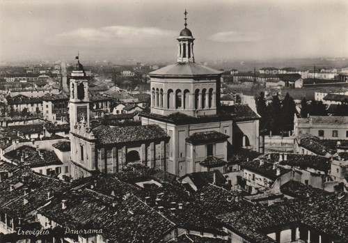 Treviglio cartolina - treviglio,