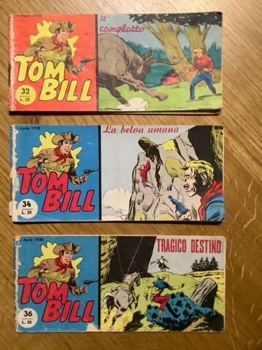 Striscia tom bill editrice - tom,