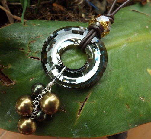 Collier pendente cristallo - collier,