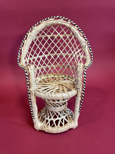 Sedia vimini rattan con - in,