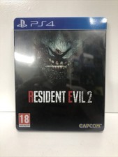 RESIDENT EVIL 2 ??REMAKE STEELBOOK EDITION PS4 CON GIOCO