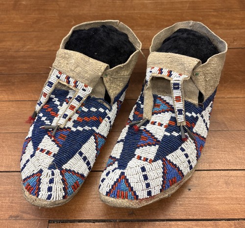 Antico mocassino lakota con - mocassino,