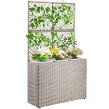 Fioriera a Traliccio Crema in