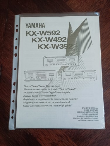 Manuale istruzioni yamaha - manuale,