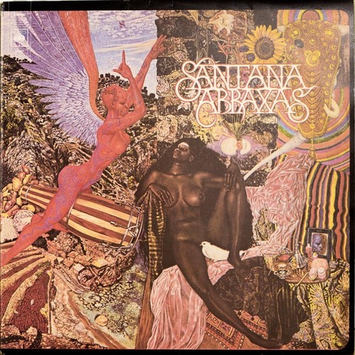 Santana abraxas lp album - (lp,,