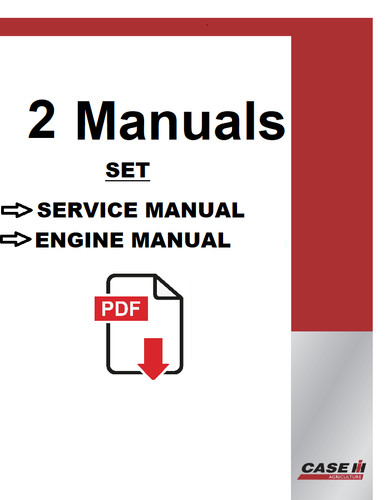 Manuale servizio trattore case - manuale,