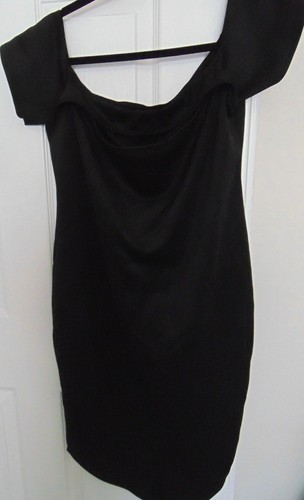 Abito midi boohoo notte - midi, spalle