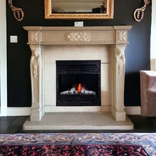 Caminetto in Marmo Aurisina |