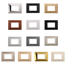 PLACCHE PIRAMIDE COMPATIBILI BTICINO AXOLUTE  PLACCA  3 4 6 POSTI