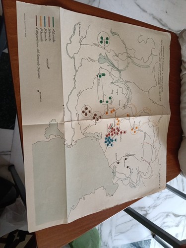 Cartina militare prima - cartina, guerra