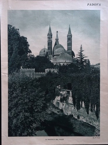 Stampa del 1928 padova - del,
