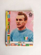 FIGURINA CALCIATORI LAMPO WORLD CUP CHILE 1962 ITALIA LOSI n 5 OTTIMA RECUPERATA
