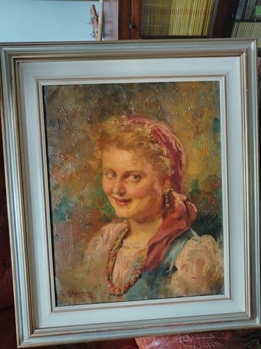 Svendo giovanni madonini - madonini., olio