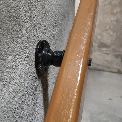 Legno scalinata corrimano - x,