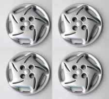 KIT SET 4 COPRICERCHI COPPA RUOTA  FIAT SEICENTO 600    D13" BRUSH NUOVO