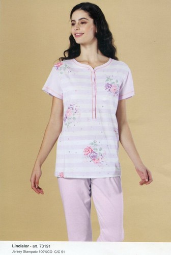 Pigiama serafino donna - pigiama, da