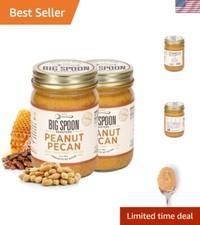 Burro di Pecan di Arachidi con