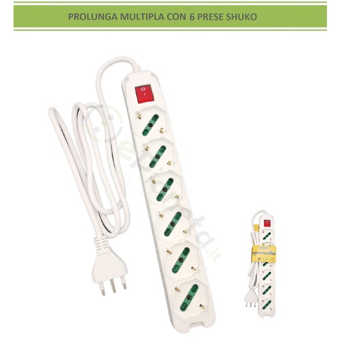 Multipresa prolunga elettrica