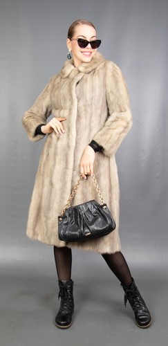18457 cappotto visone vero - cappotto,