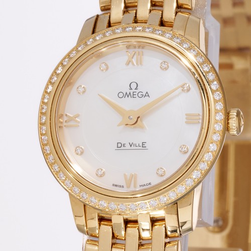 Omega deville oro - oro, diamanti