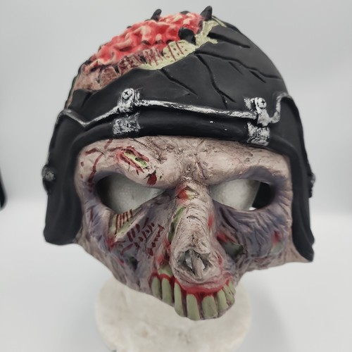 Mezza maschera halloween - mezza,