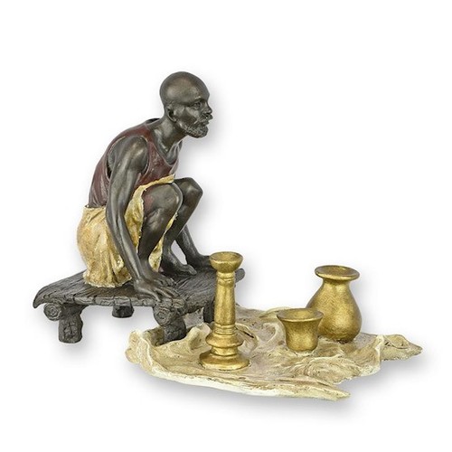 Scultura bronzo un - scultura, di