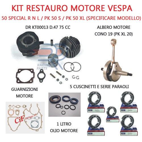 Kit revisione restauro motore - kit,