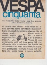 advertising Pubblicità SCOOTER PIAGGIO VESPA 50 1970 MOTOITALIANE SCOTTER EPOCA