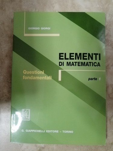 Giorgi elementi di - -,