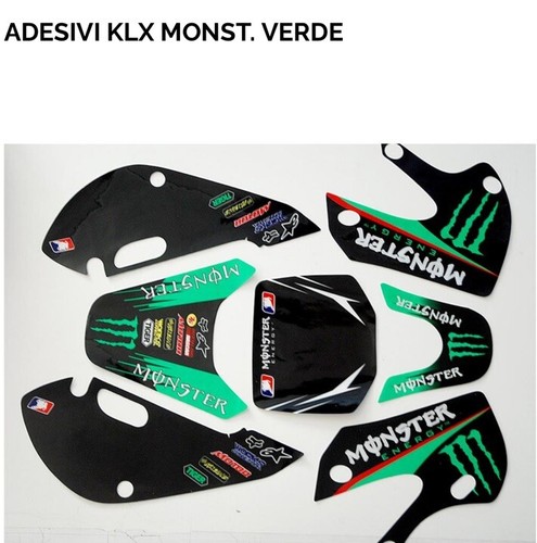 Kit grafiche adesivi monster - kit,