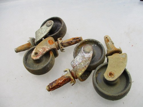 Old castors ruote - castors,