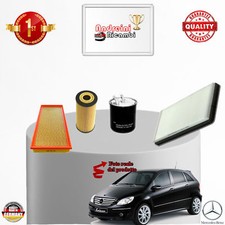 KIT TAGLIANDO 4 FILTRI MERCEDES CLASSE B 180 CDI W245 80KW 109CV DAL 2007 ->2008