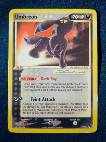 100 pokébox umbreon - umbreon, gold