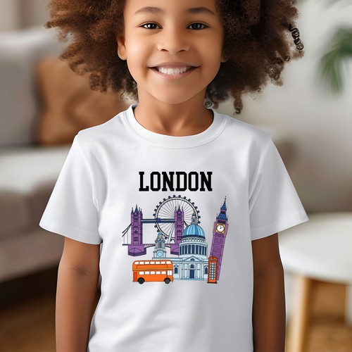 London landmarks shirt - london,
