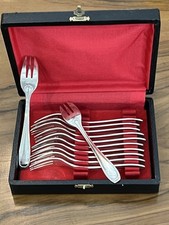 12 Forchette A Torte Art Deco